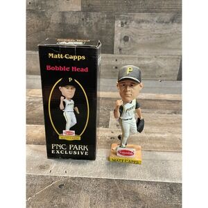 Matt Capps Pittsburgh Pirates Bobblehead 2008 PNC Park Exclusive Sugardale Box